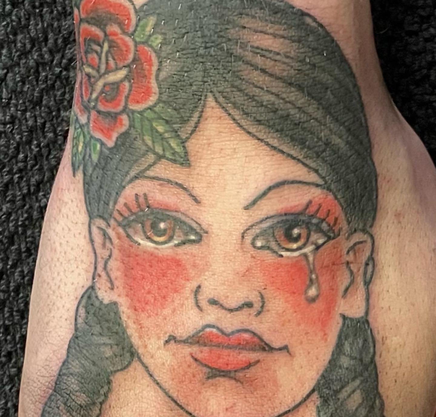 Tattoo by @robymarciano — american_traditional, realism