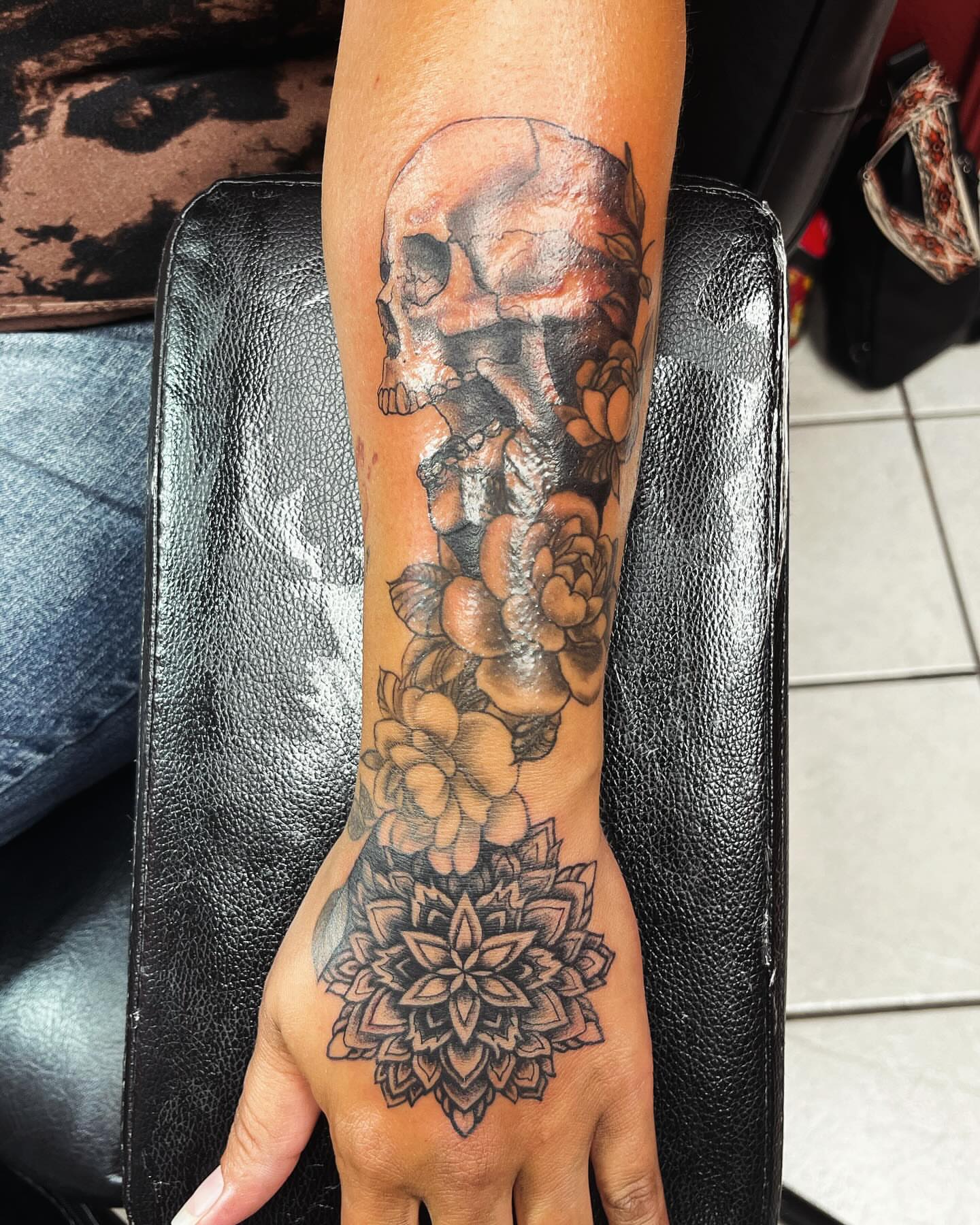 Tattoo by @gauge.creations — black_and_grey, realism