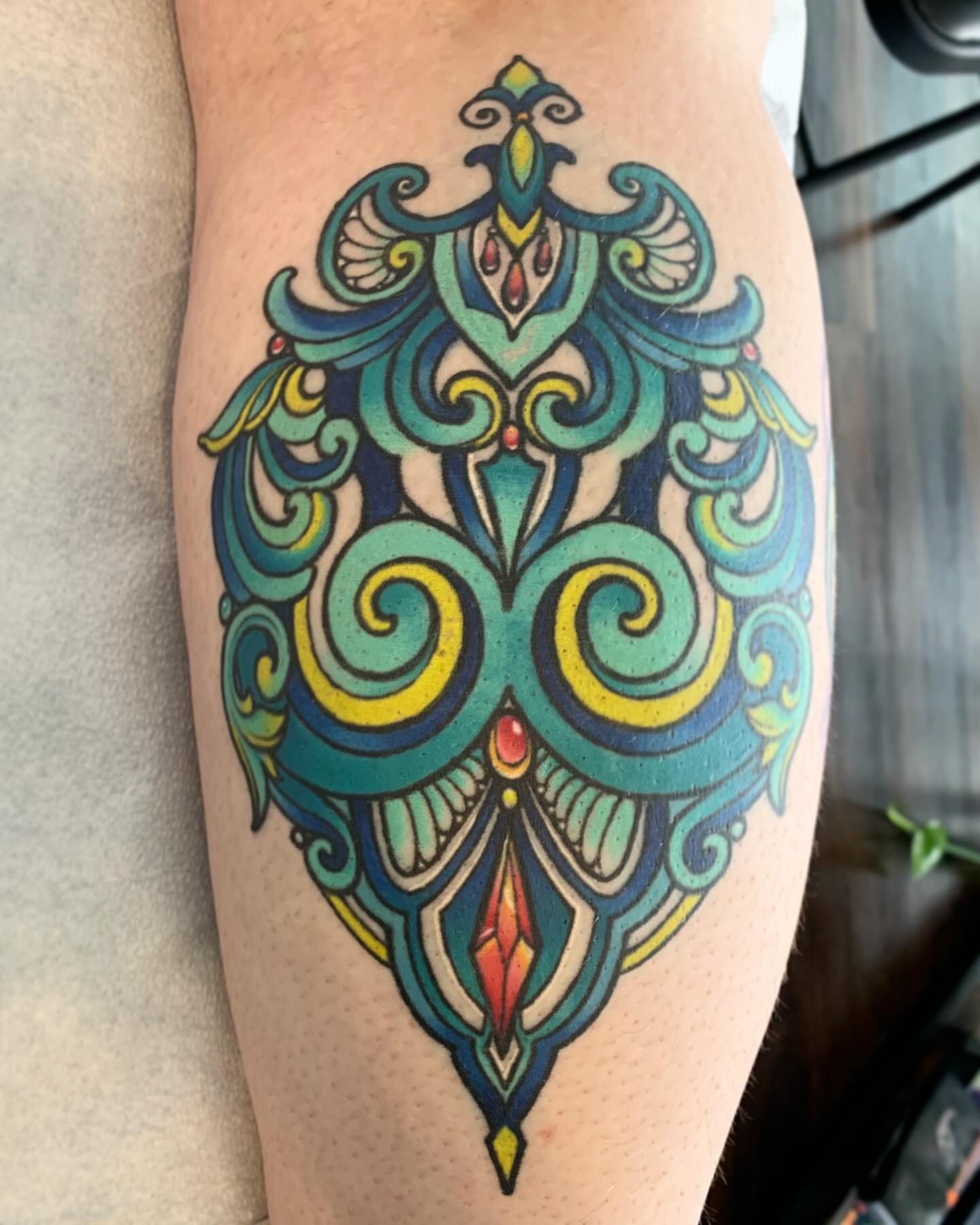 Tattoo by @ldayvee — ornamental
