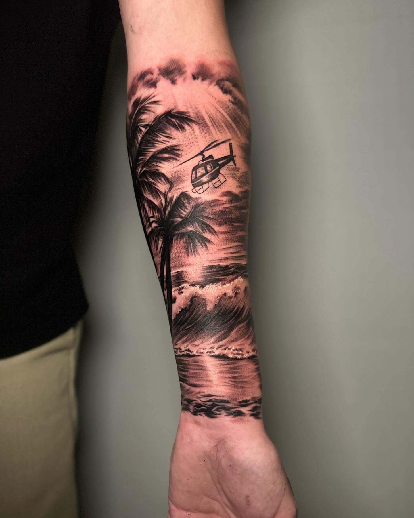 Tattoo by @eksoe_ — realism, black_and_grey