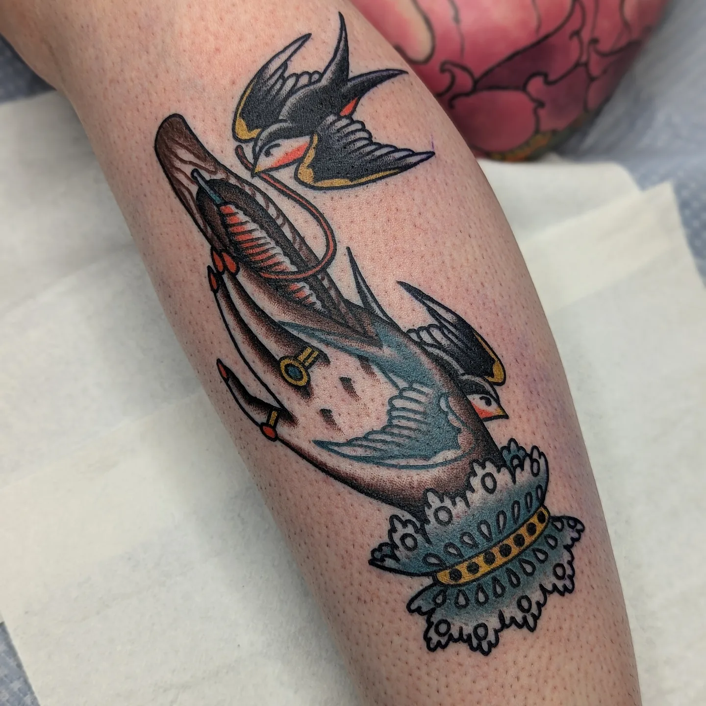 Tattoo by @jessicadoestattoos — american_traditional