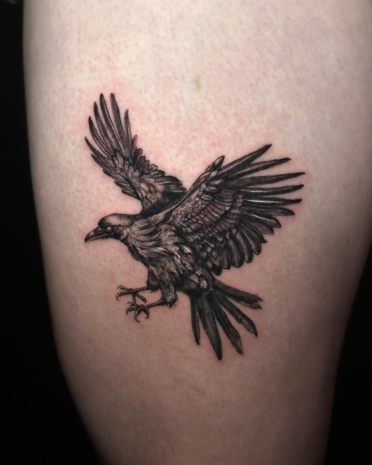 Tattoo by @hectorag_tattoo — black_and_grey