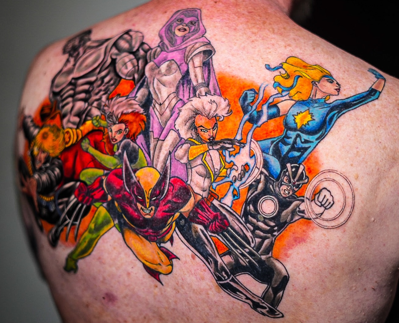 Tattoo by @redtaina.ink β new_school