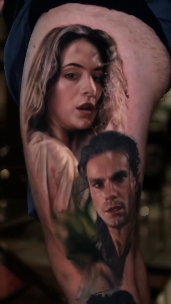 Tattoo by @nabokanastasya — realism, black_and_grey
