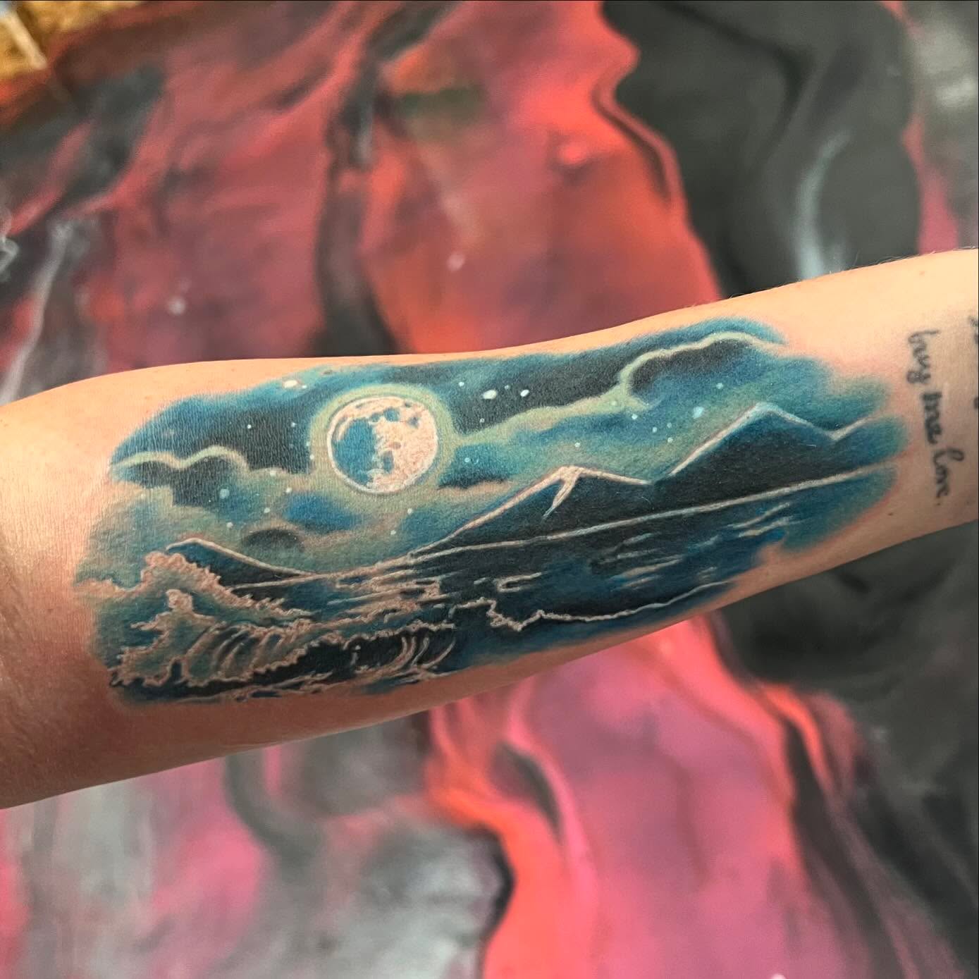 Tattoo by @relentlesley83 — dotwork, realism