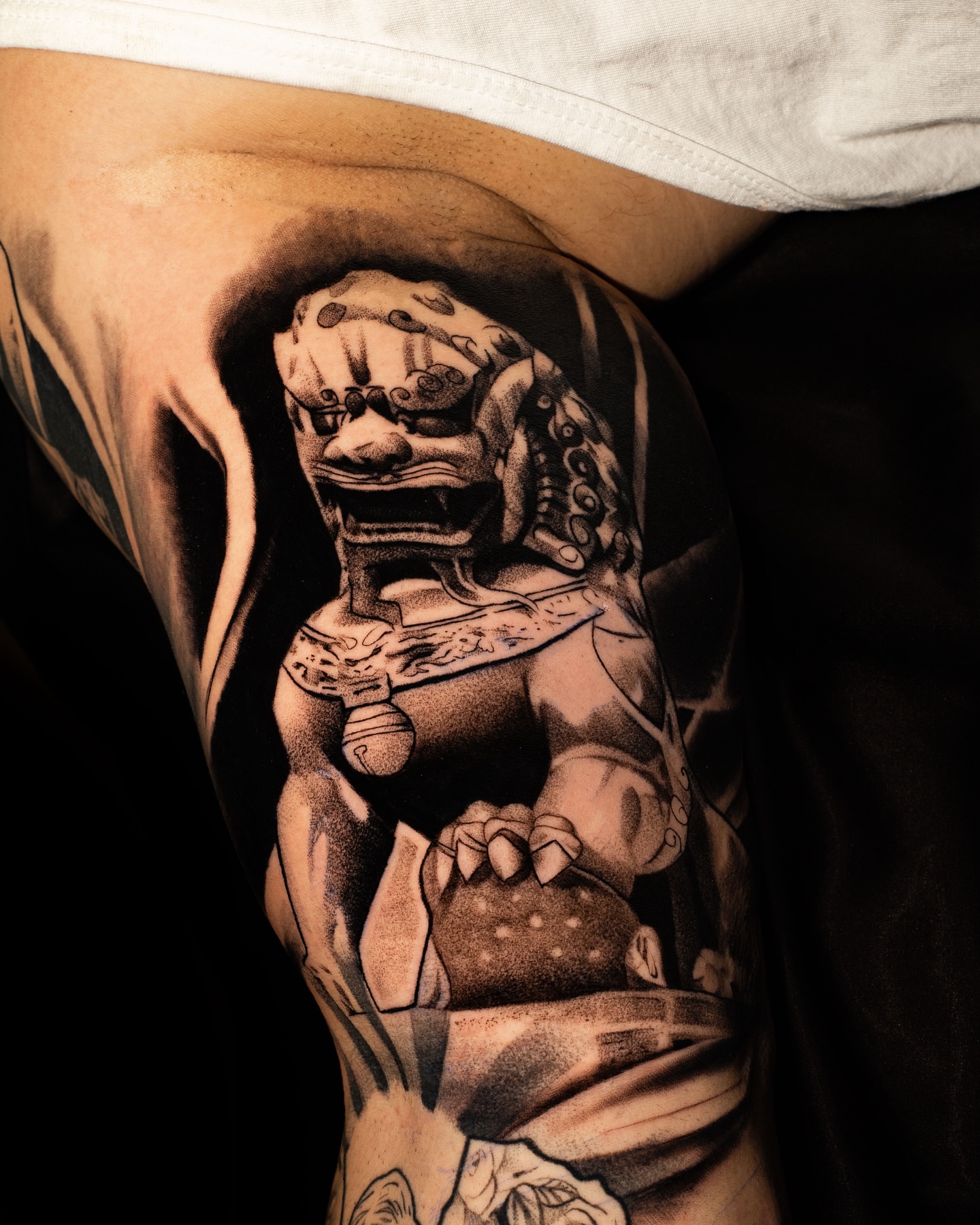 Tattoo by @javiink_rm — black_and_grey, realism