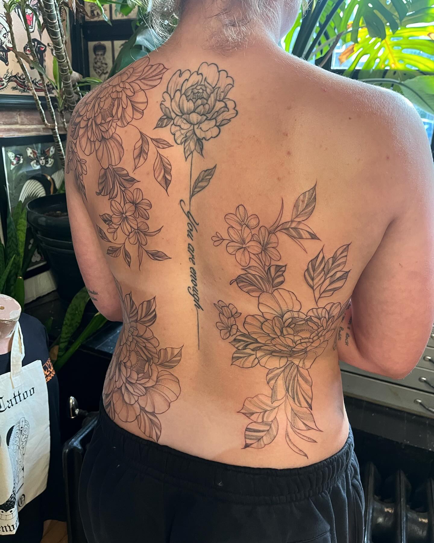 Tattoo by @chloeinknart — black_and_grey, realism