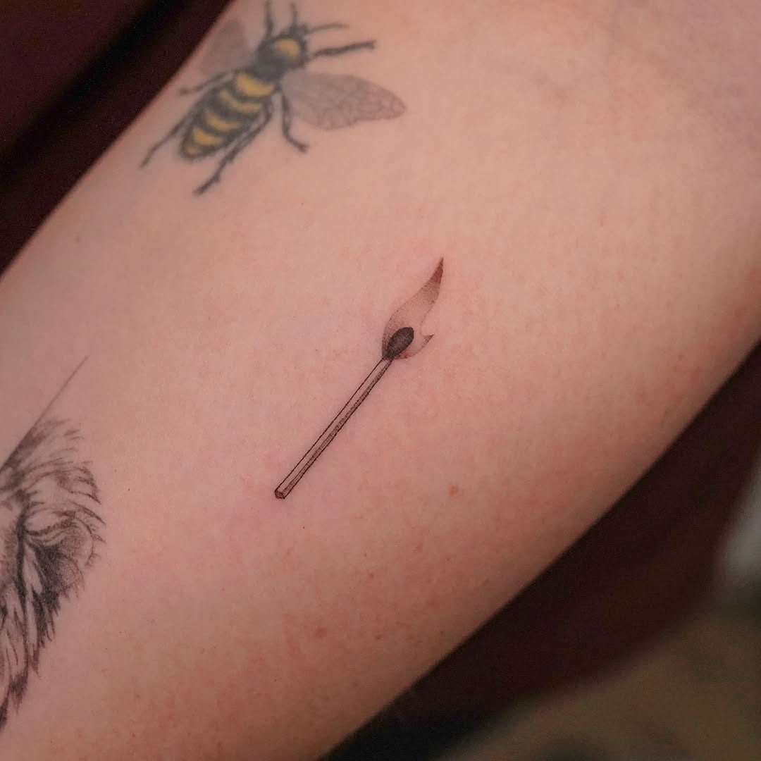 Tattoo by @eddiectattoo — fine_line, realism
