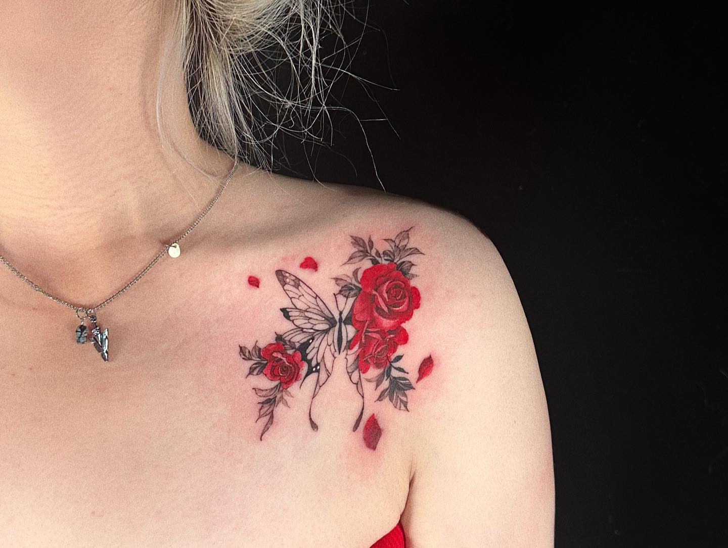 Tattoo by @assassintattooalice — realism, dotwork