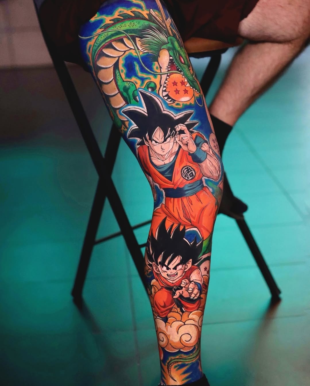 Tattoo by @binnbinn_art — anime