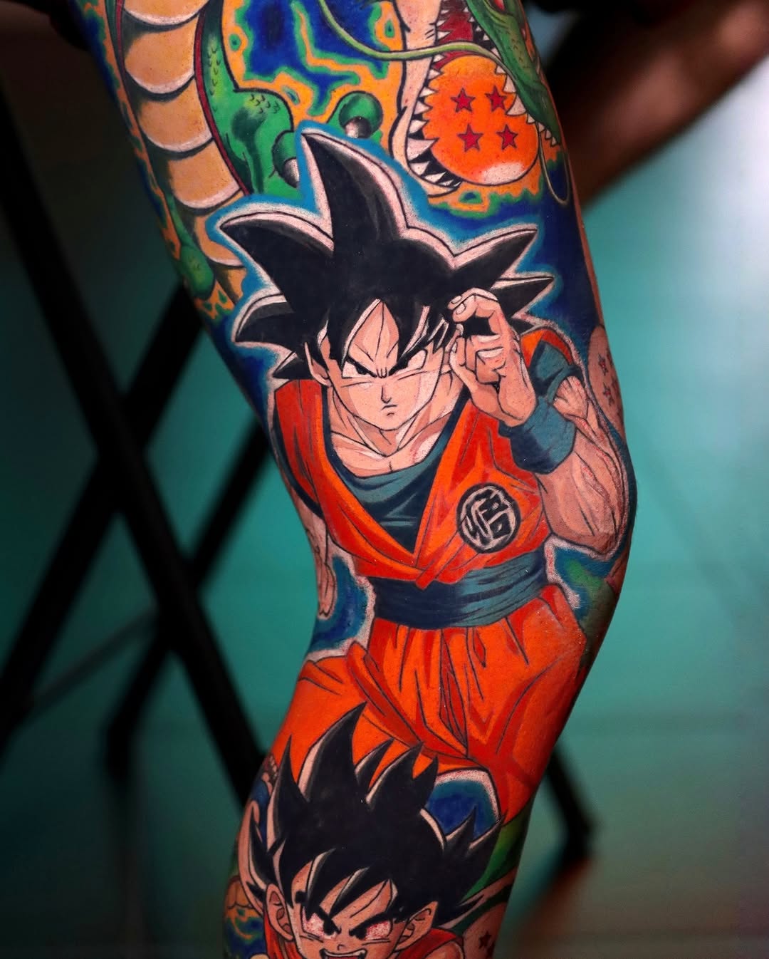 Tattoo by @binnbinn_art — anime