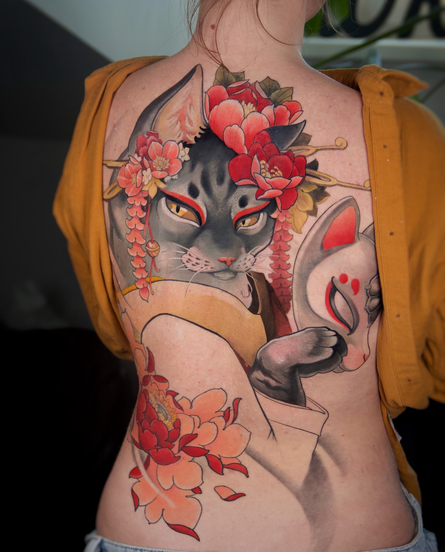 Tattoo by @annineva — japanese_irezumi, realism