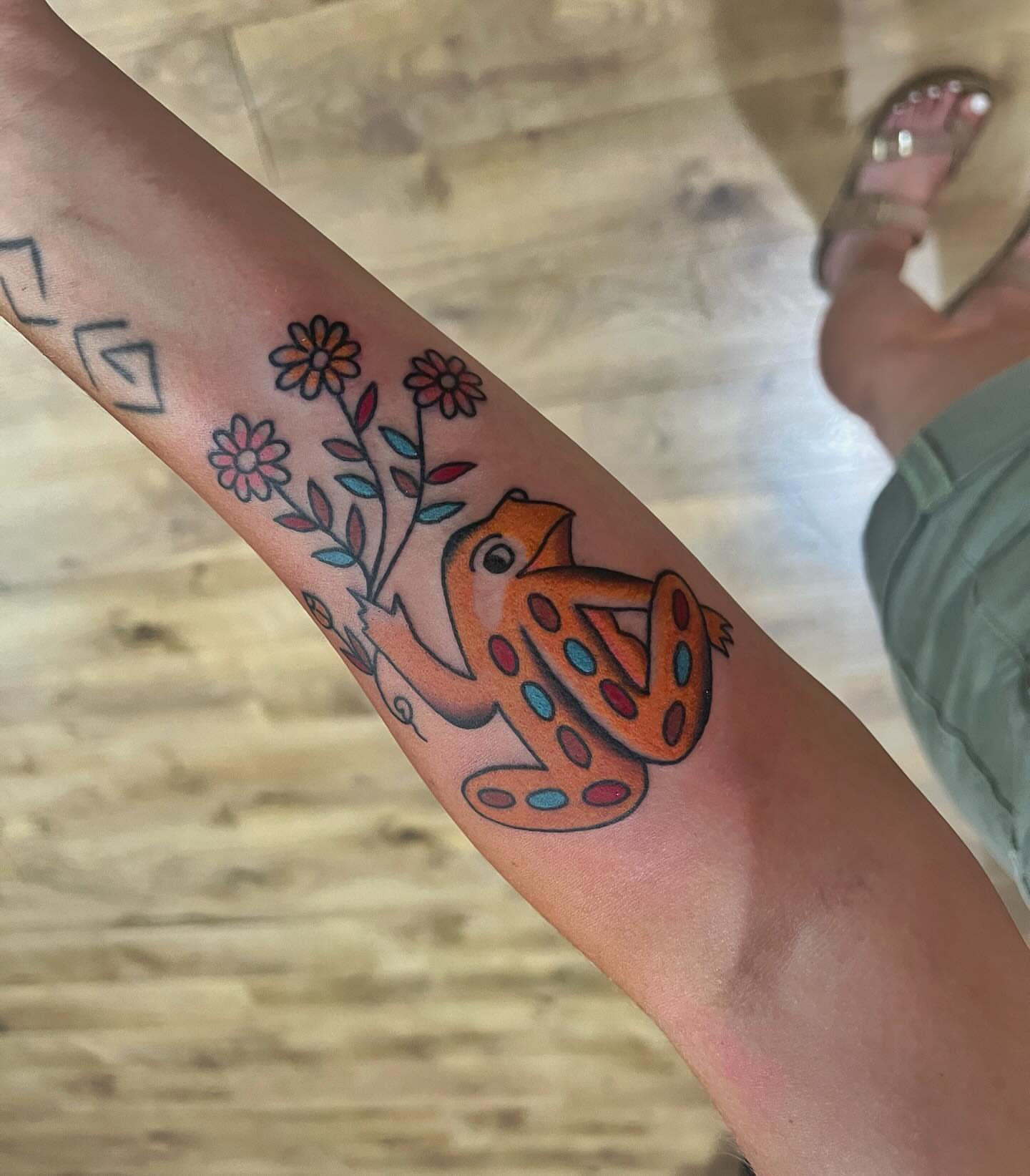 Tattoo by @maneefriday — dotwork
