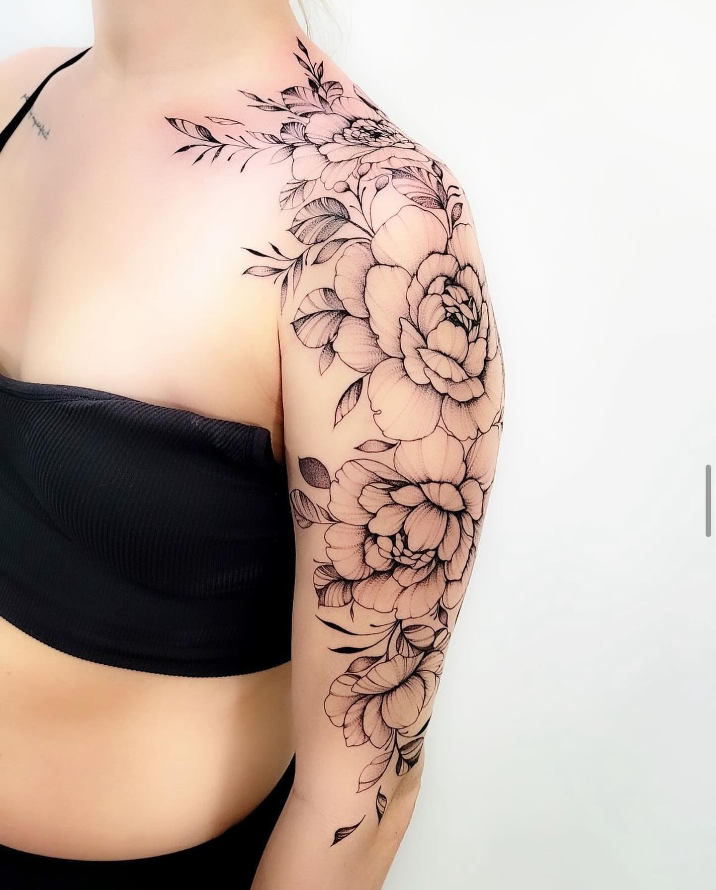 Tattoo by @sky.tattooist17 β black_and_grey