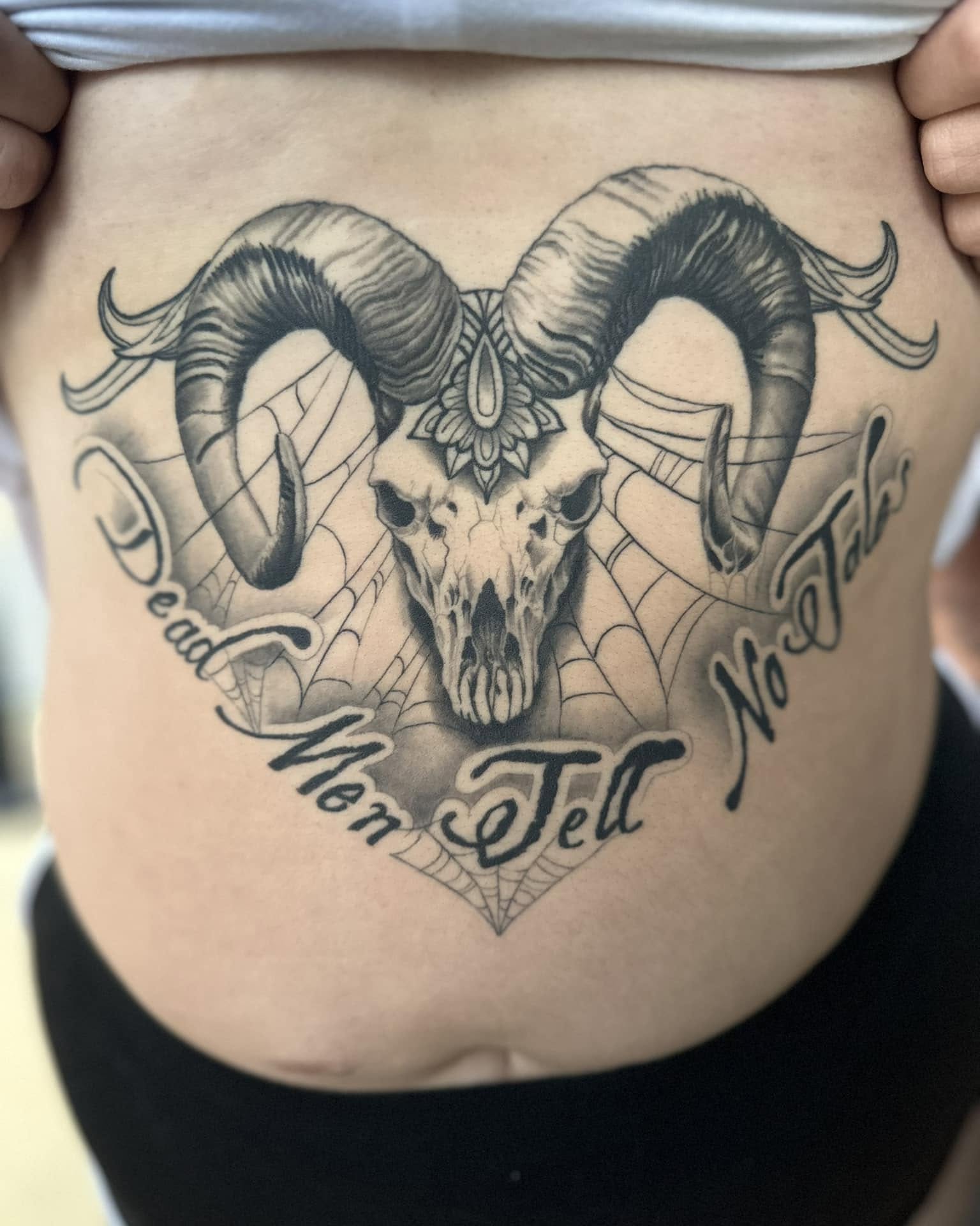 Tattoo by @timmy_vandroff — black_and_grey, geometric