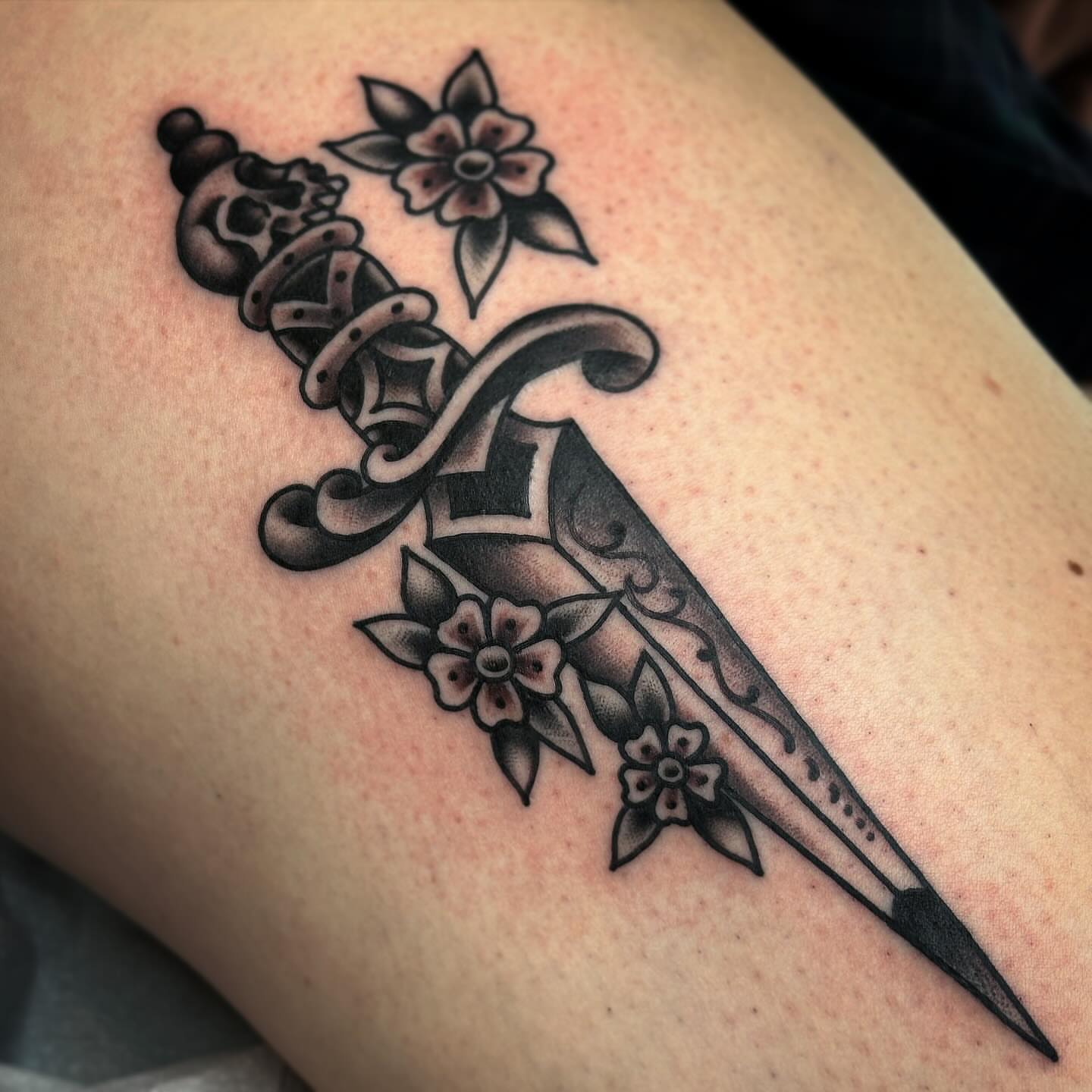 Tattoo by @mccallumtattoo — black_and_grey