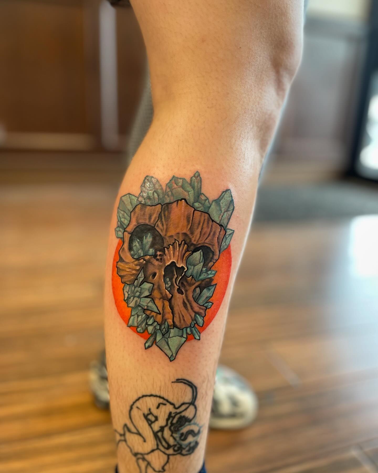 Tattoo by @thea_tattoos — neo_traditional, dotwork