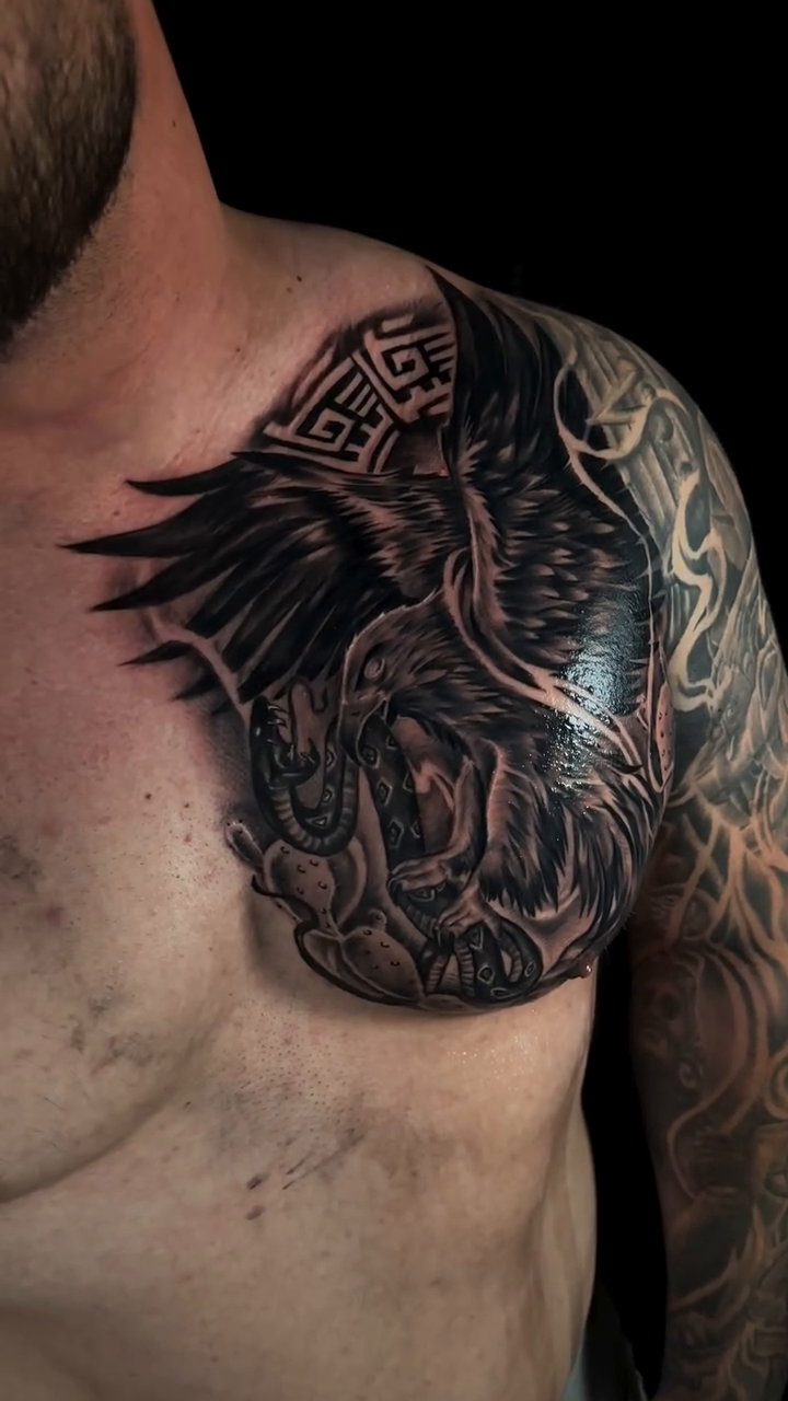 Tattoo by @igor.blackrhino — black_and_grey, realism