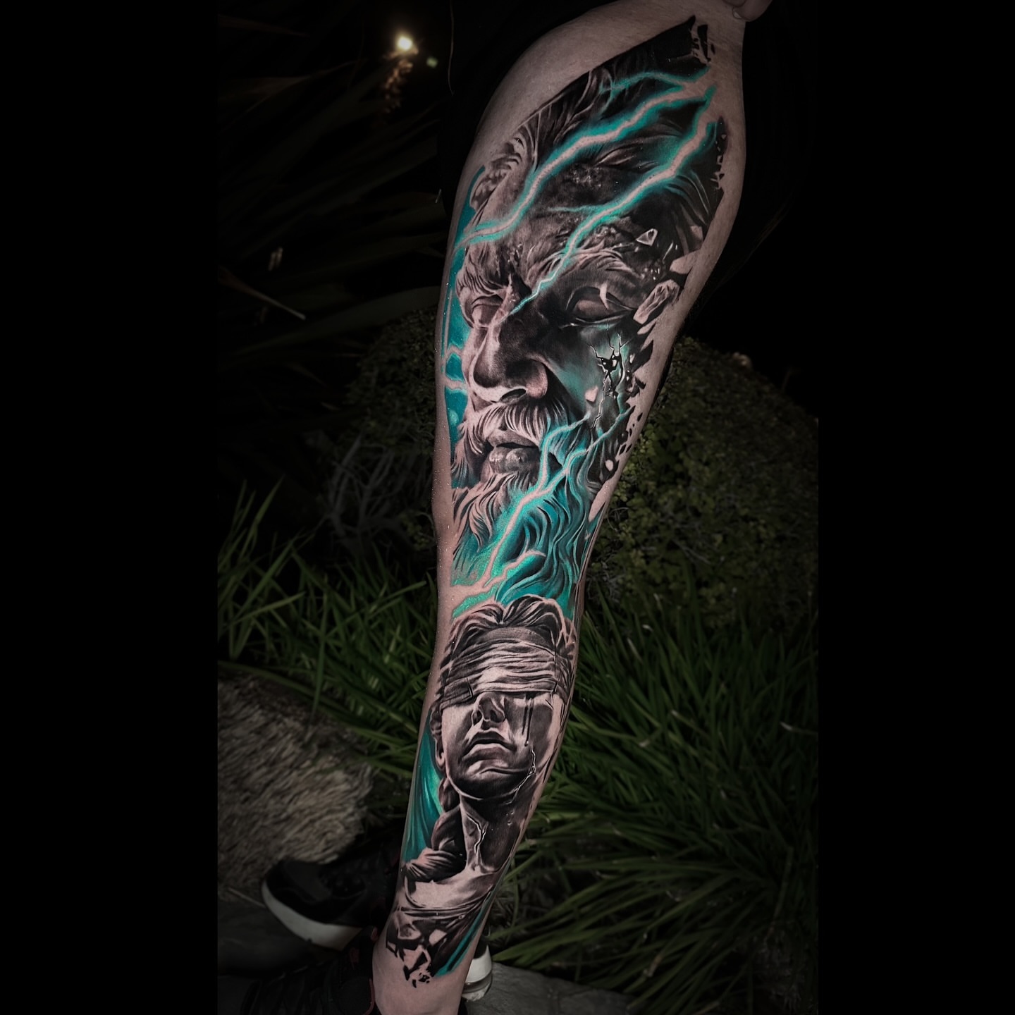 Tattoo by @molinatattoo — realism, dark_realism