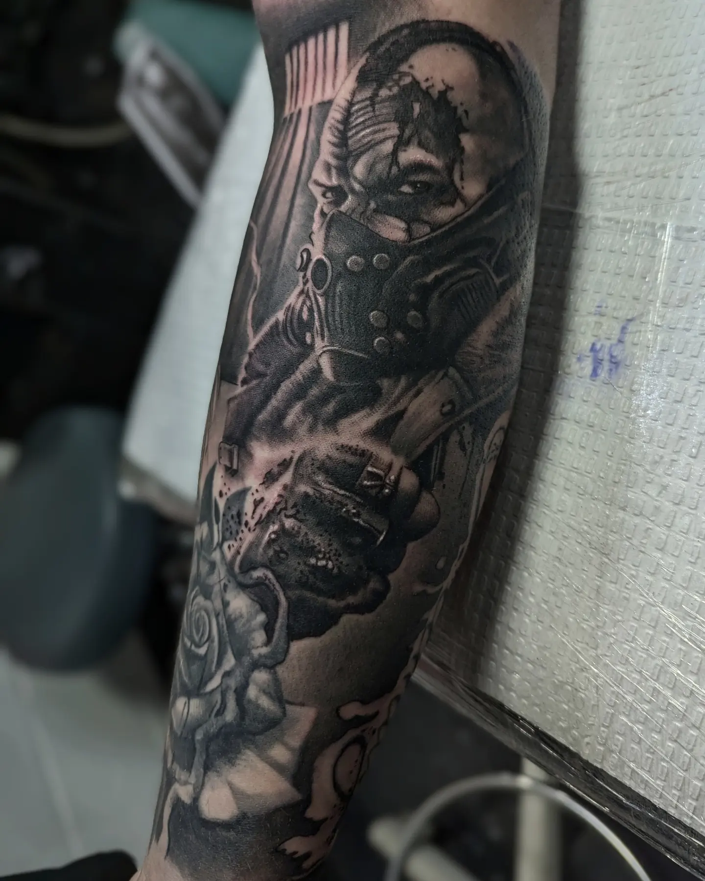 Tattoo by @alex.capatina.tattoos — black_and_grey, realism