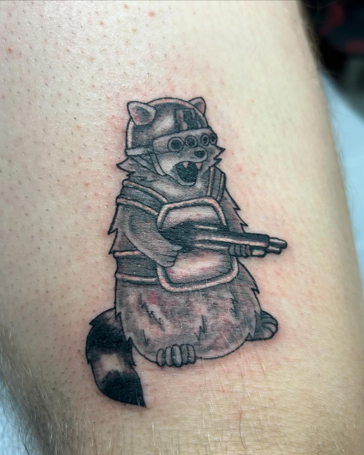 Tattoo by @d3athlore — black_and_grey