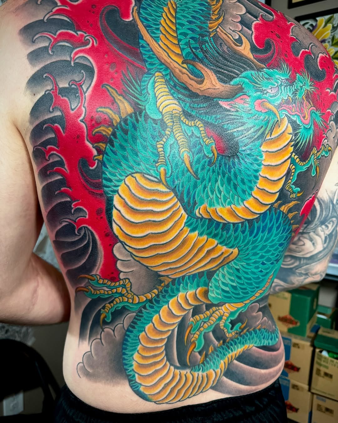 Tattoo by @derekcillaartwork — japanese_irezumi