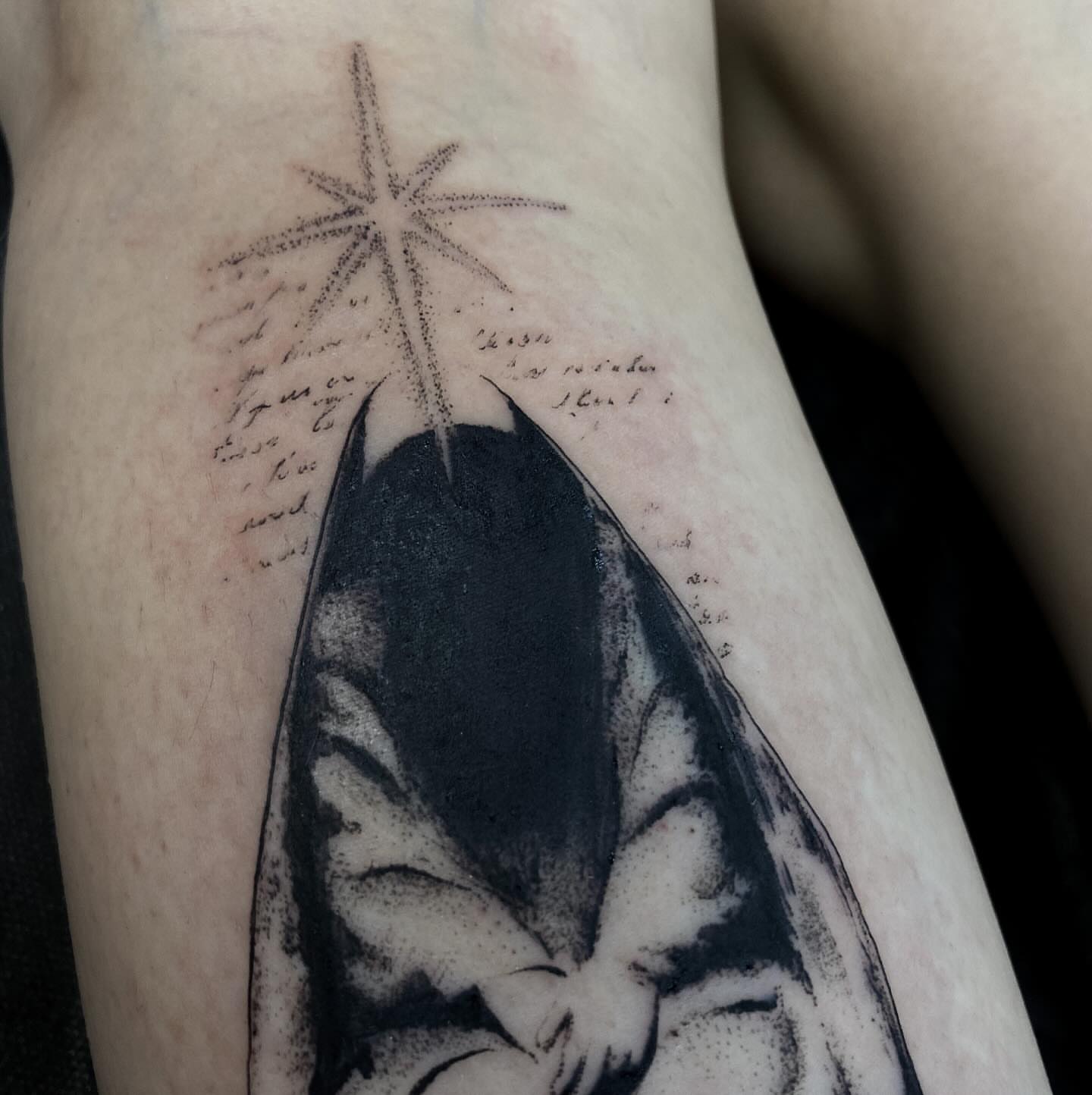 Tattoo by @web4tt — dotwork