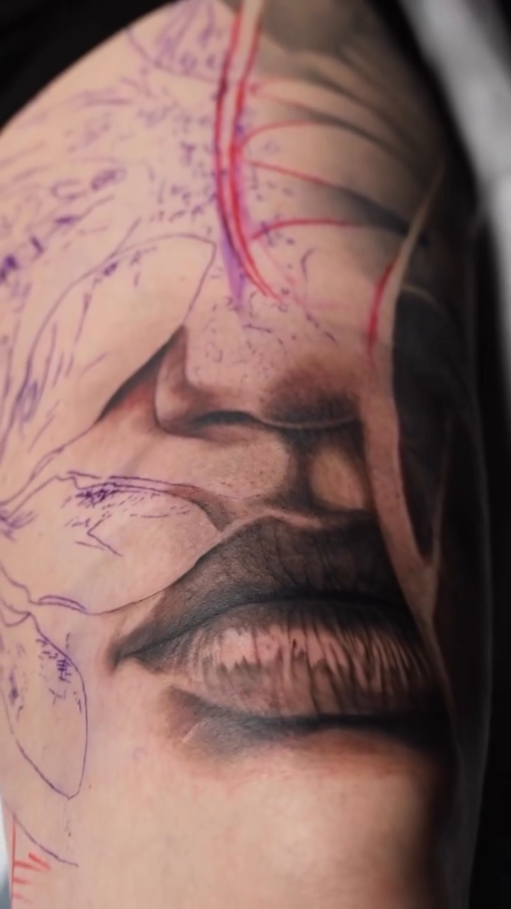 Tattoo by @inkedbydaniela — realism, black_and_grey