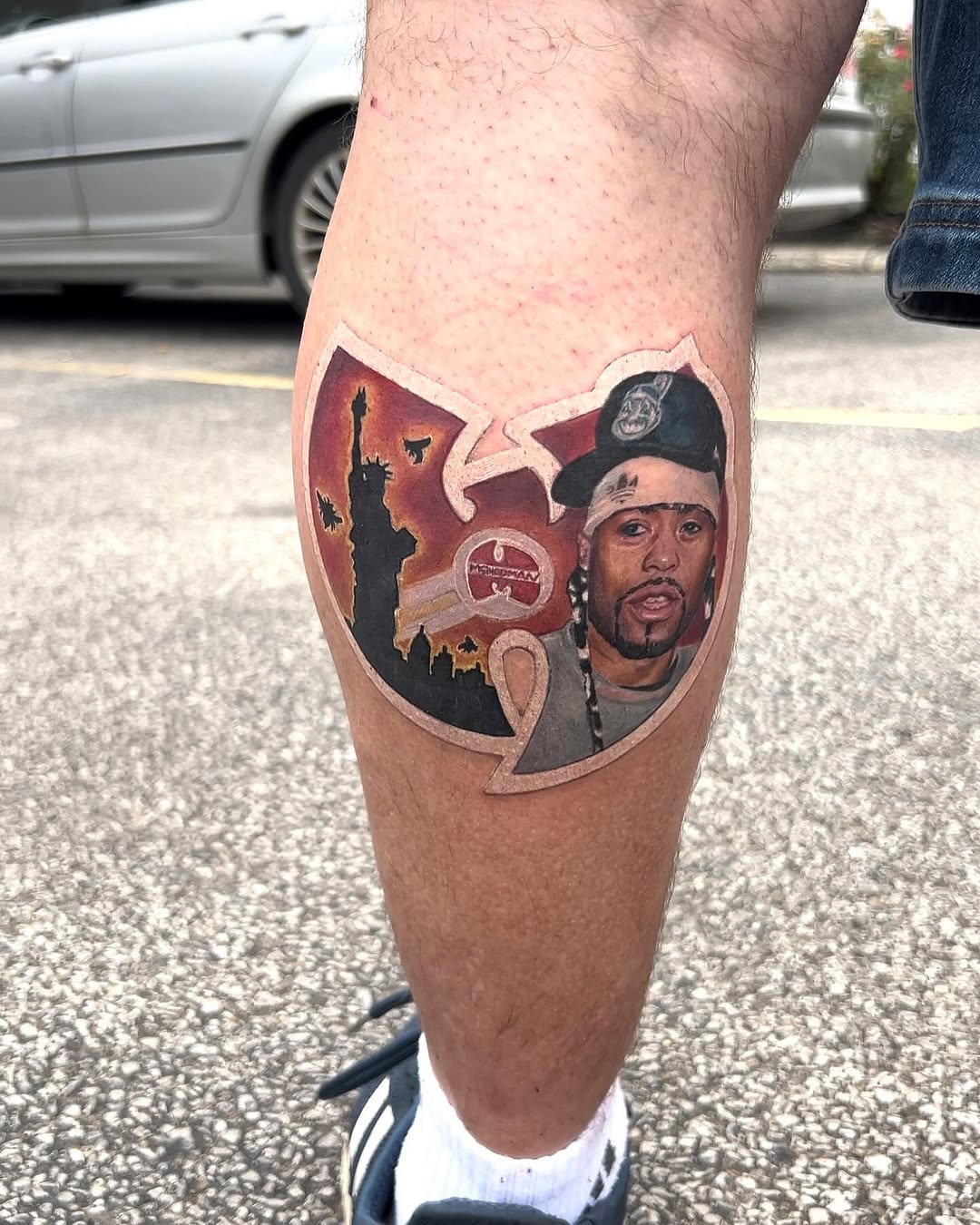 Tattoo by @sethdoestattoos — realism, blackwork