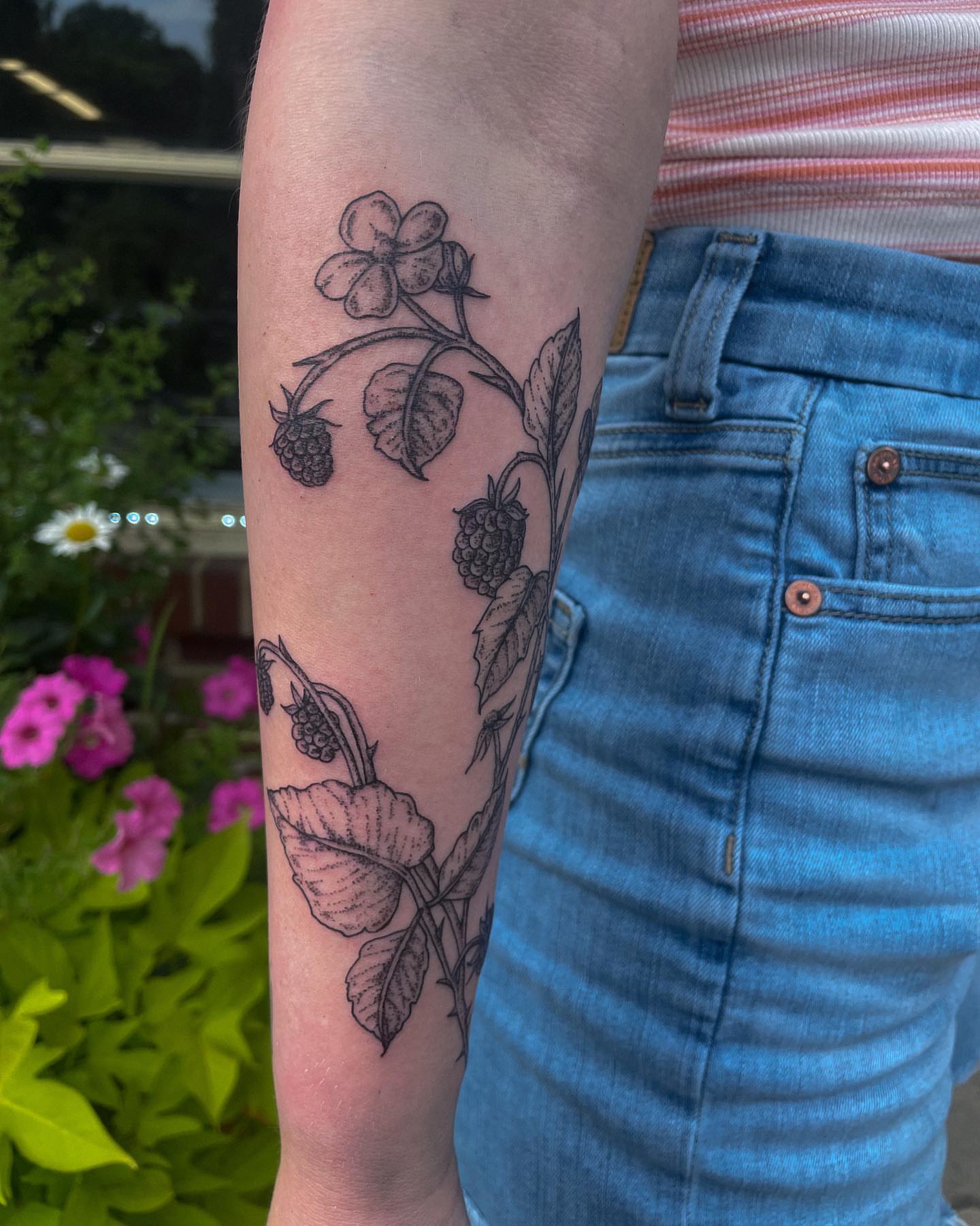 Tattoo by @allieruck_tattoos — black_and_grey