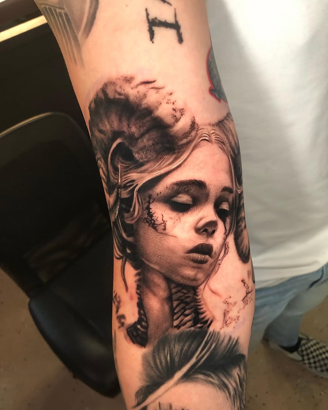 Tattoo by @ianchance.tattoos — realism, black_and_grey