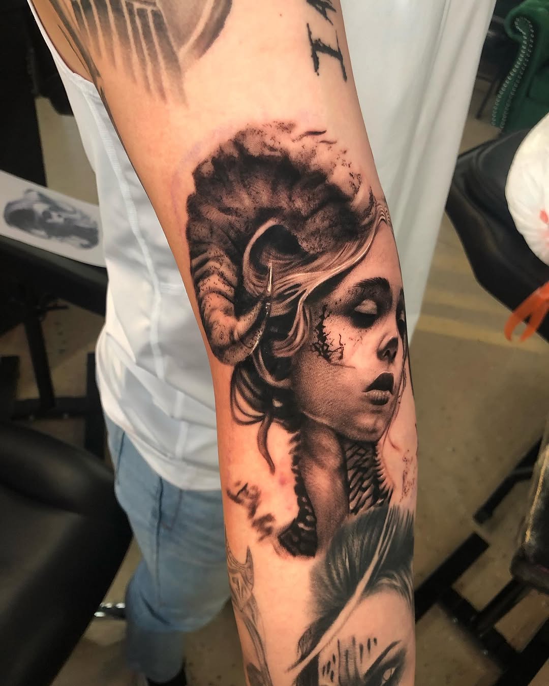 Tattoo by @ianchance.tattoos — realism, black_and_grey