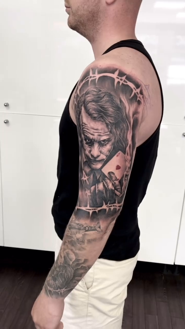 Tattoo by @mitkotattoobromley — realism, black_and_grey
