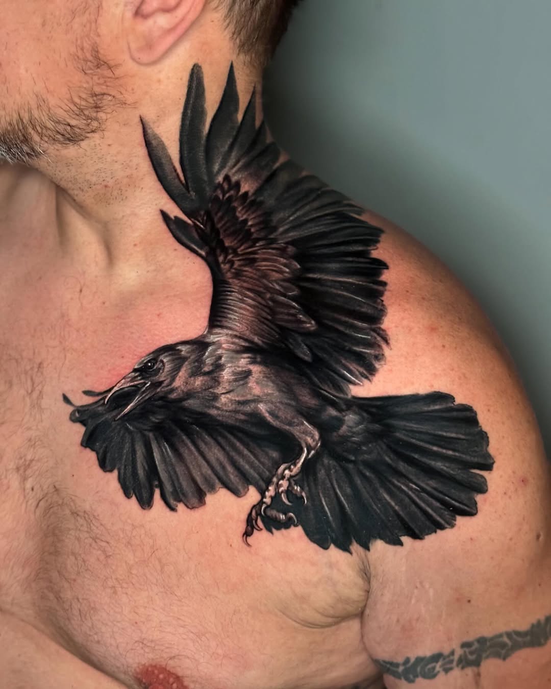 Tattoo by @martinazago_tattoo — realism, black_and_grey