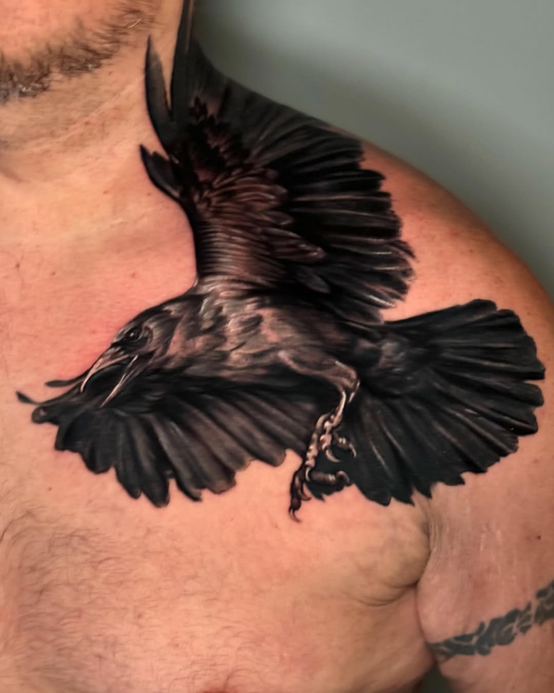 Tattoo by @martinazago_tattoo — realism, black_and_grey