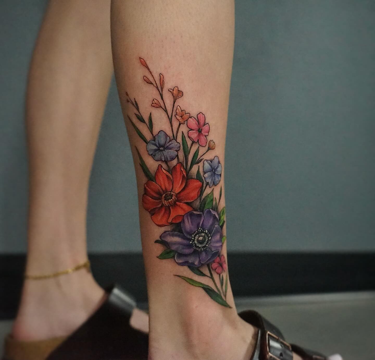 Tattoo by @dan_logan_tattoo — watercolor