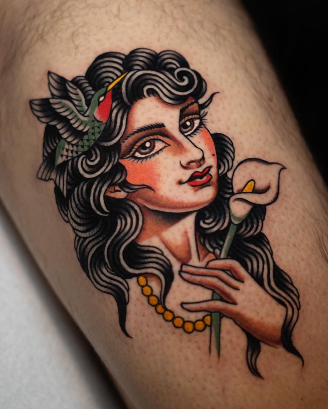 Tattoo by @dannyderrick — american_traditional, neo_traditional