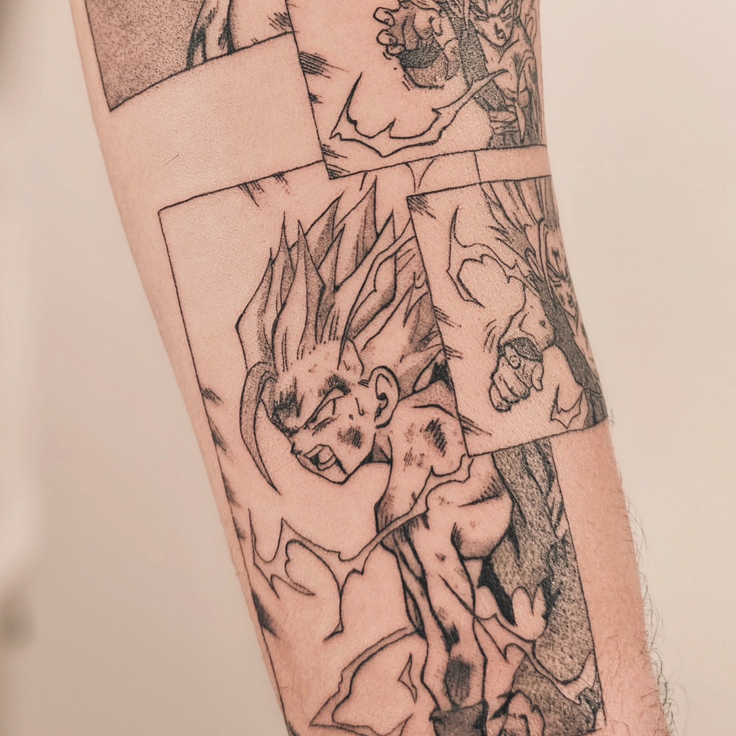 Tattoo by @johnathan_tatto0 — anime