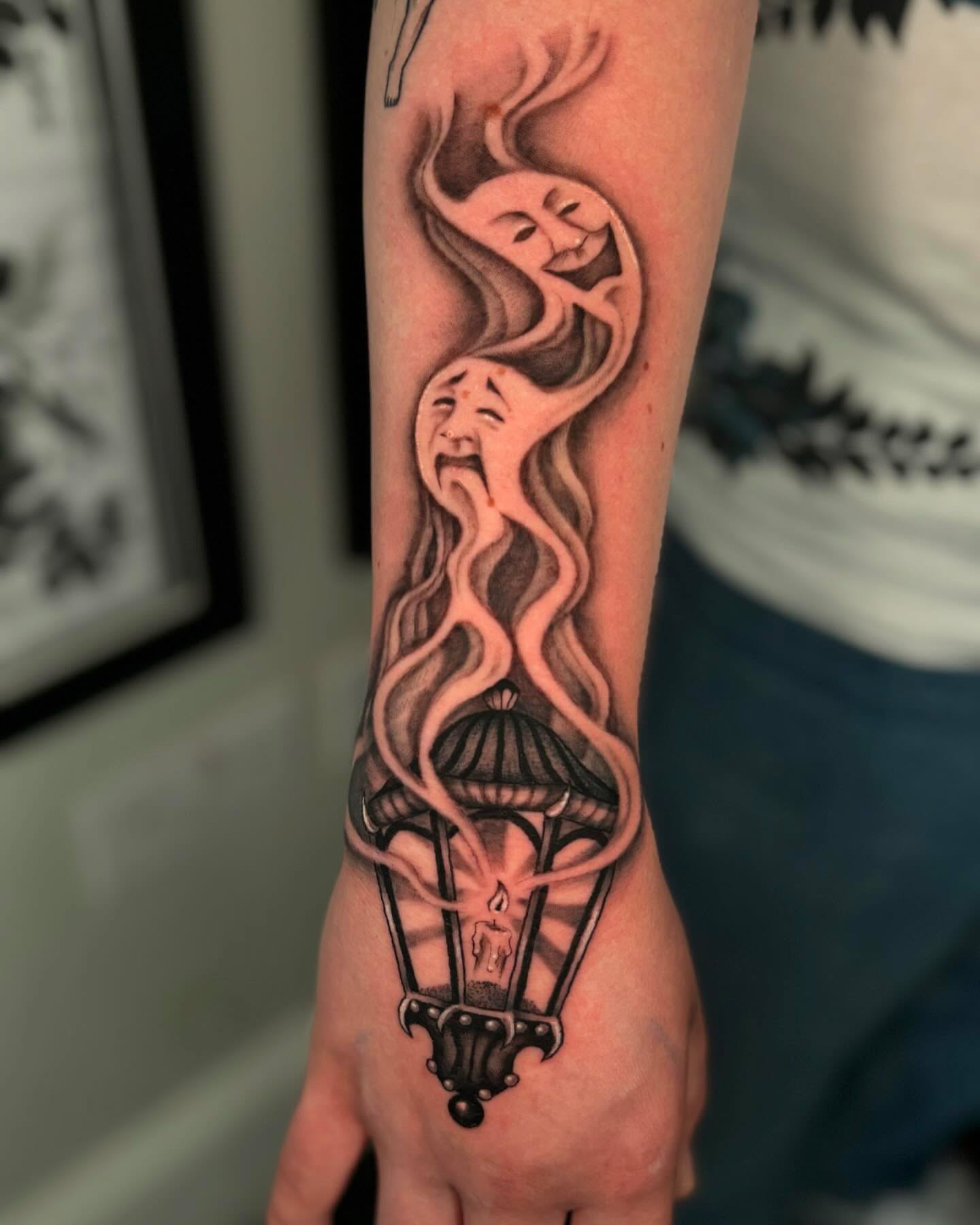 Tattoo by @mitchelkelftattoo — black_and_grey, realism