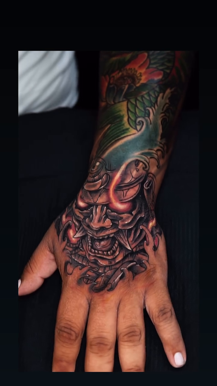 Tattoo by @felixxmtattoo — japanese_irezumi, black_and_grey