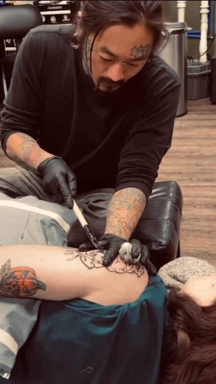 Tattoo by @woojintattoo — black_and_grey, realism