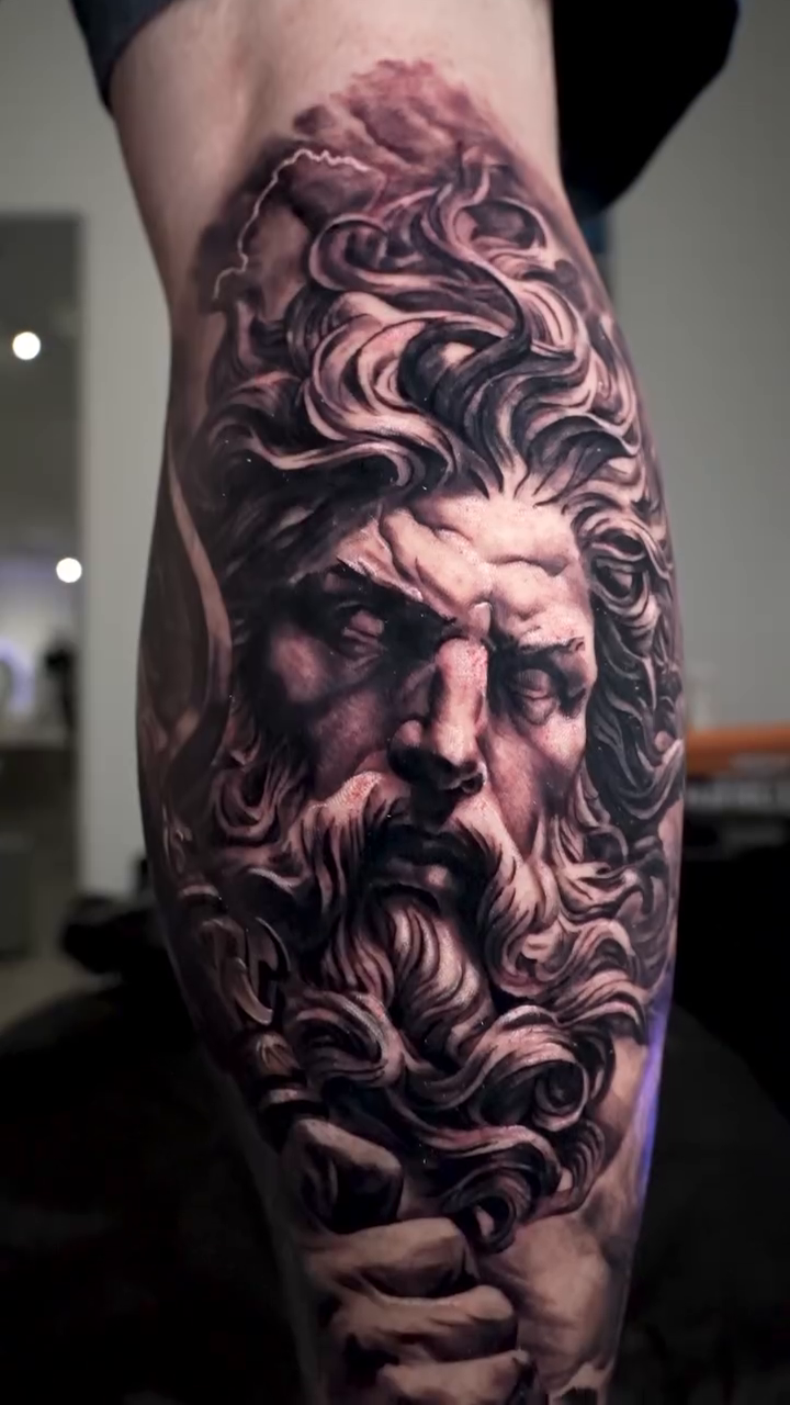 Surrealism tattoo on the forearm by Claude Steven Estrada, Las Vegas, Nevada