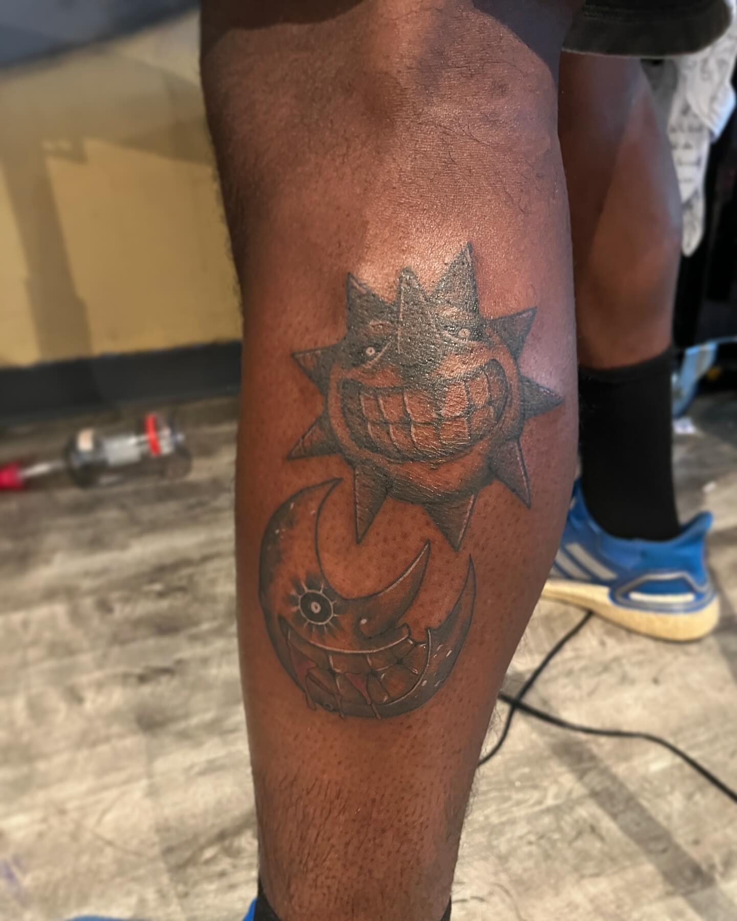 Tattoo by @disgracefultattoo — black_and_grey
