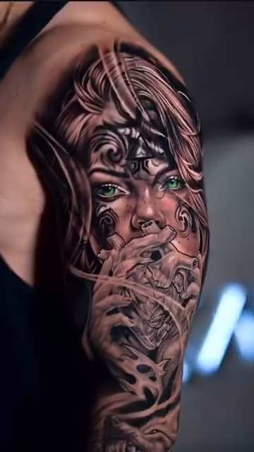 Tattoo by @yohandri_tat2 — realism, black_and_grey