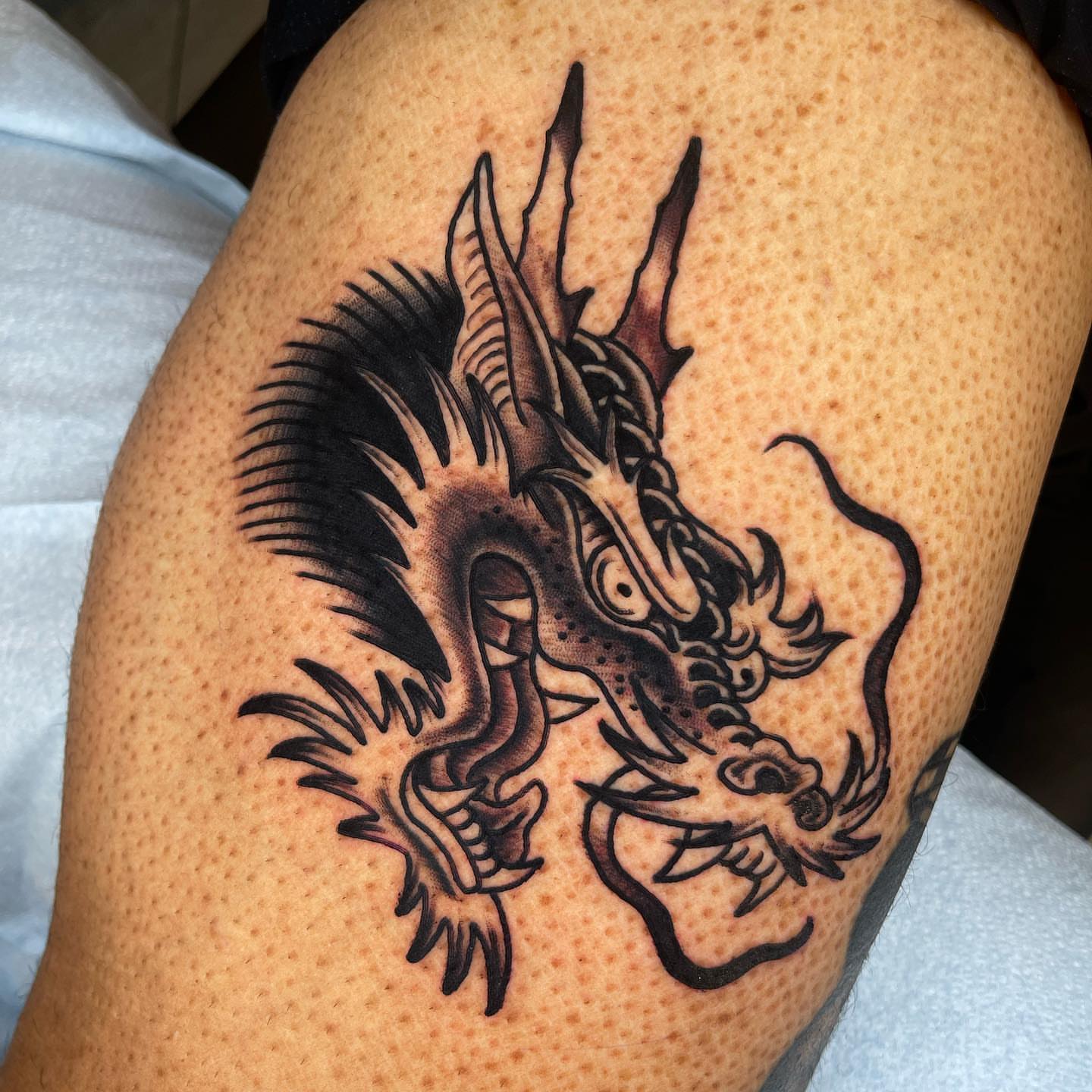 Tattoo by @jmillertattoo β black_and_grey