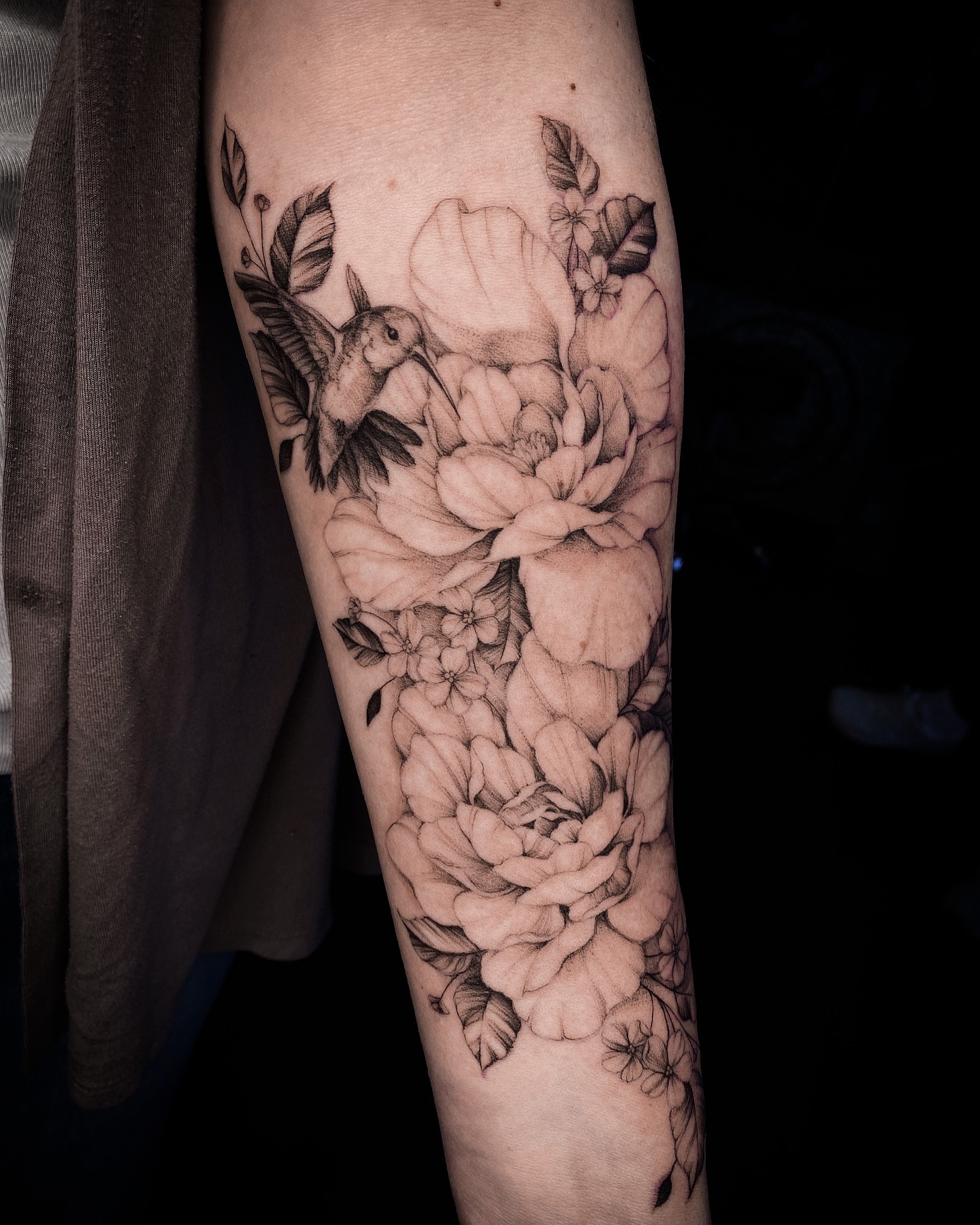 Tattoo by @jenpetronella — black_and_grey, realism