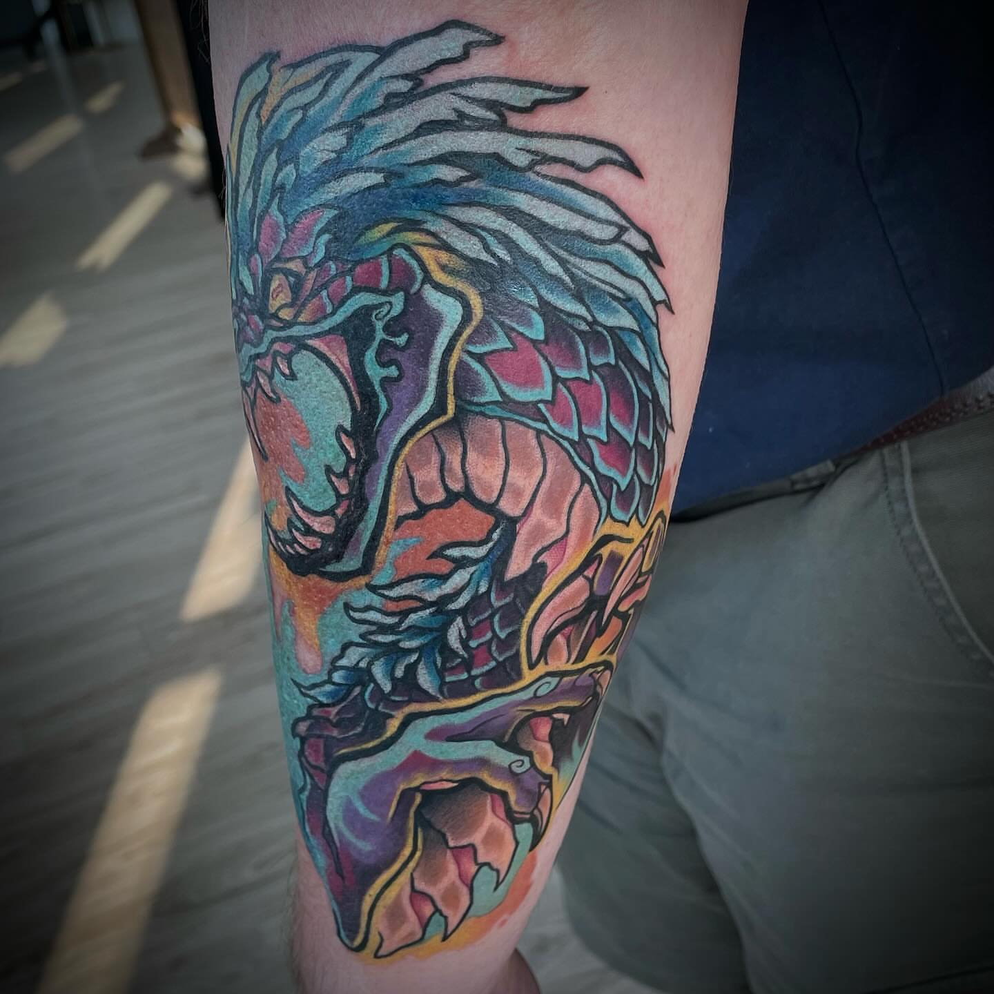 Tattoo by @darkwood.tattoos — new_school