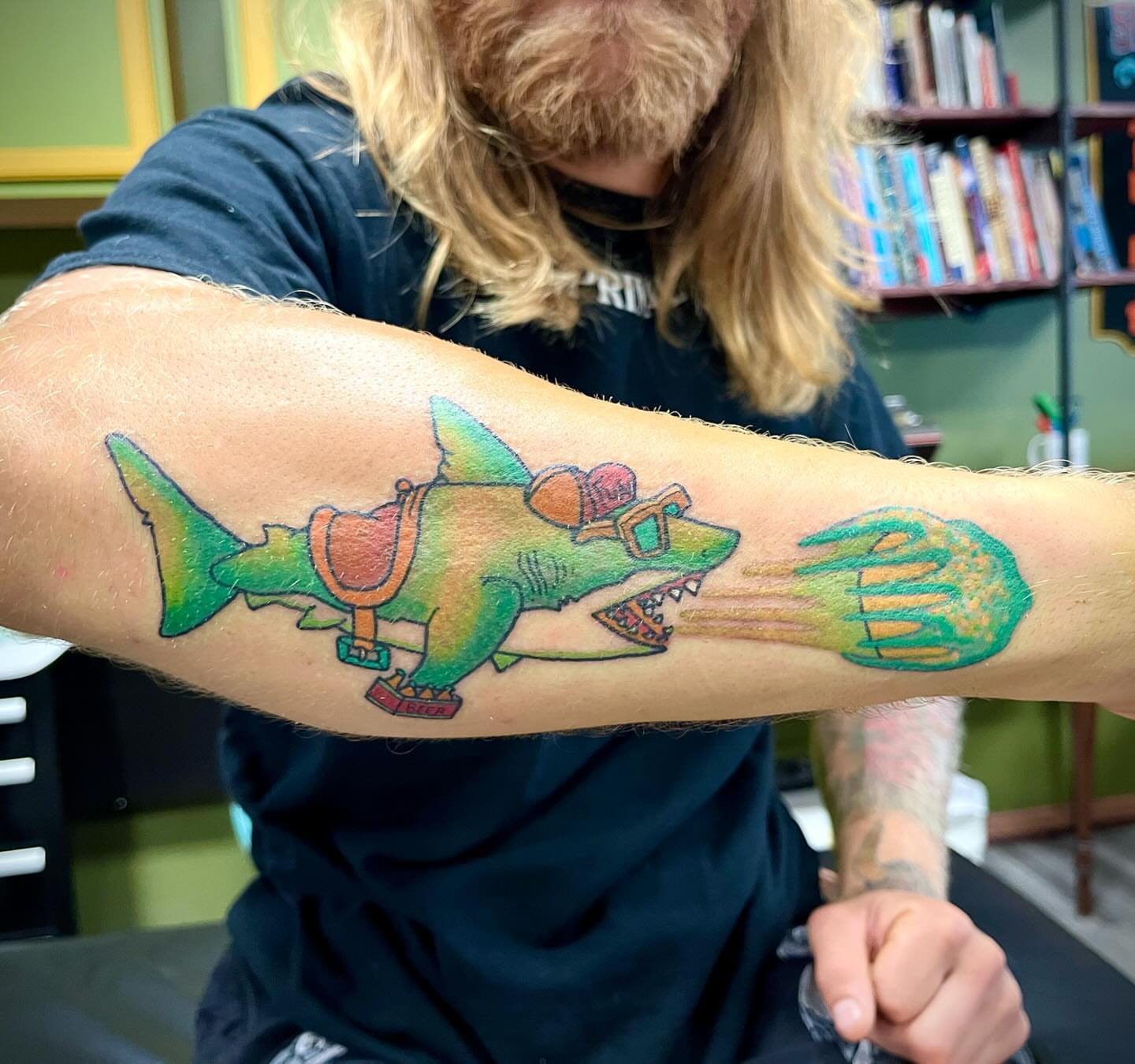 Tattoo by @shadowofjeff — new_school