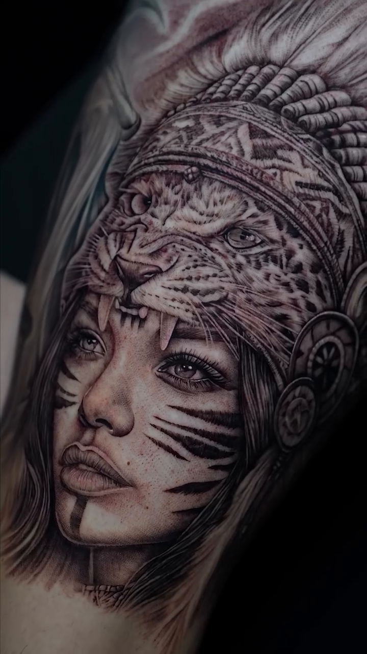 Tattoo by @dead_im_sure — realism, black_and_grey
