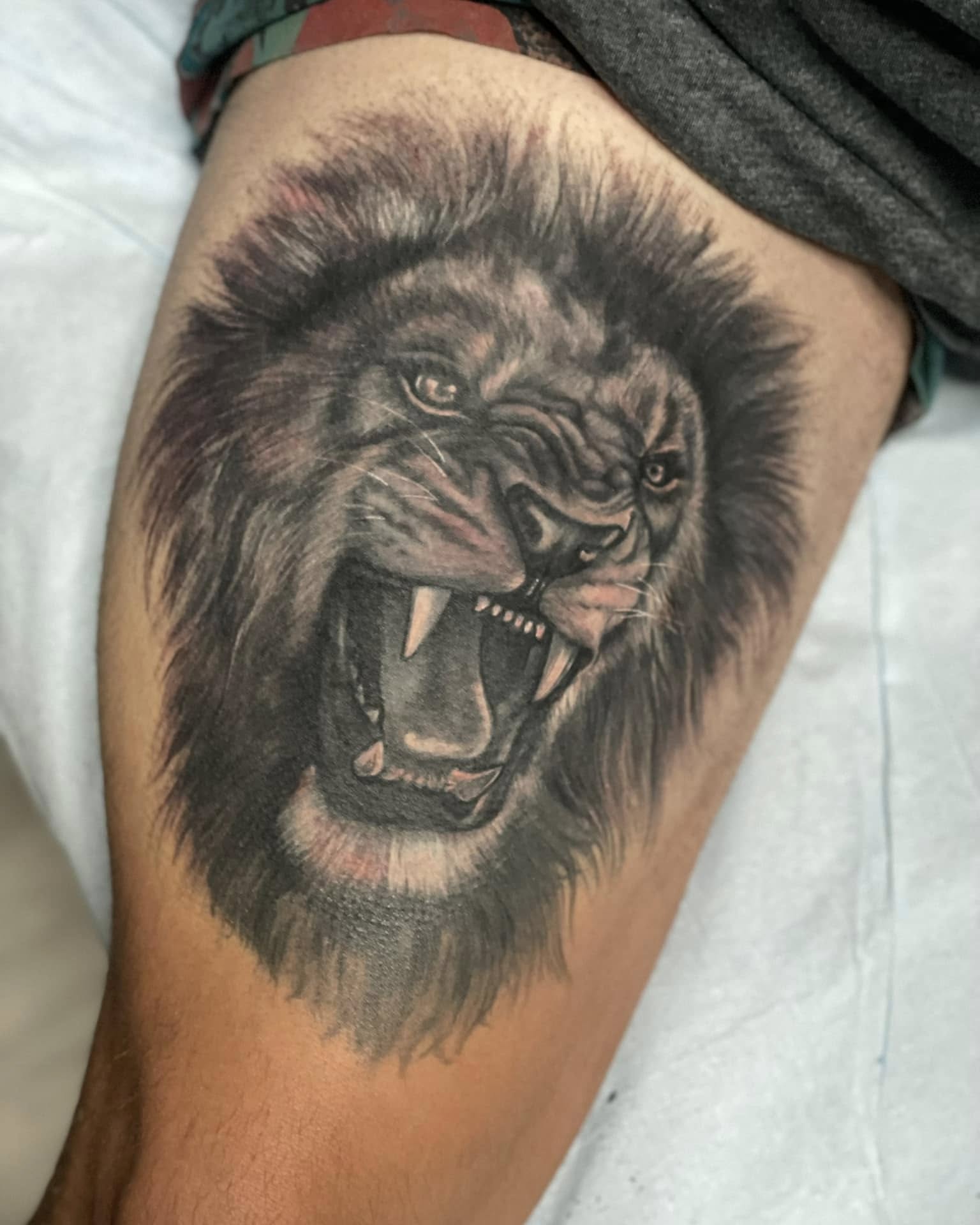Tattoo by @shesarudemisfit — realism, dark_realism
